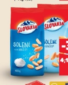 Slovakia Arašidy