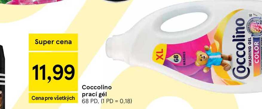 Coccolino prací gél 68 PD