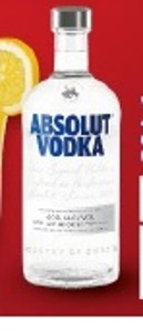 Absolut Vodka alk. v akcii