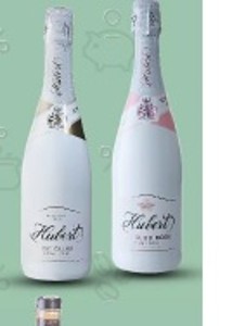 Hubert Šumivé víno Ice Club v akcii