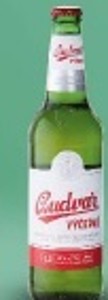 Budweiser Budvar Svetlé pivo v akcii
