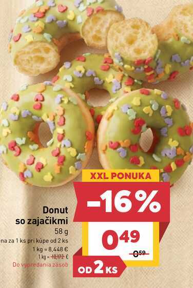 Donut so zajačikmi 58 g 