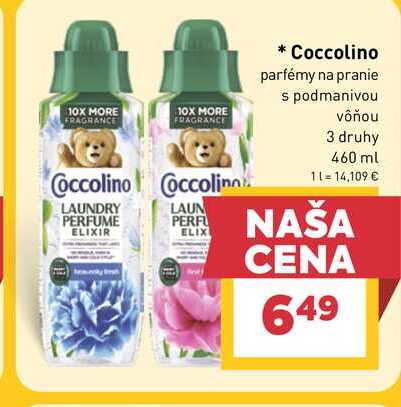 Coccolino parfémy na pranie s podmanivou vôňou 3 druhy 460 ml 