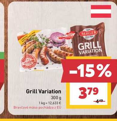 Grill Variation 300 g 