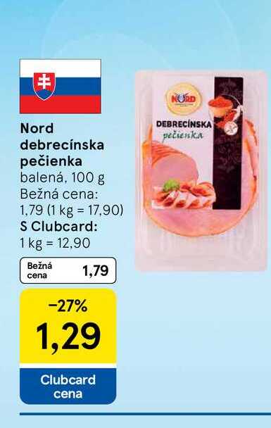 Nord debrecínska pečienka balená, 100 g 