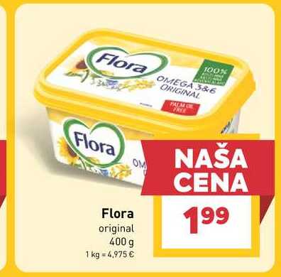 Flora original 400 g 