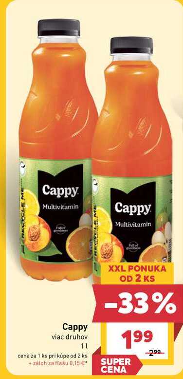 Cappy viac druhov 1L 