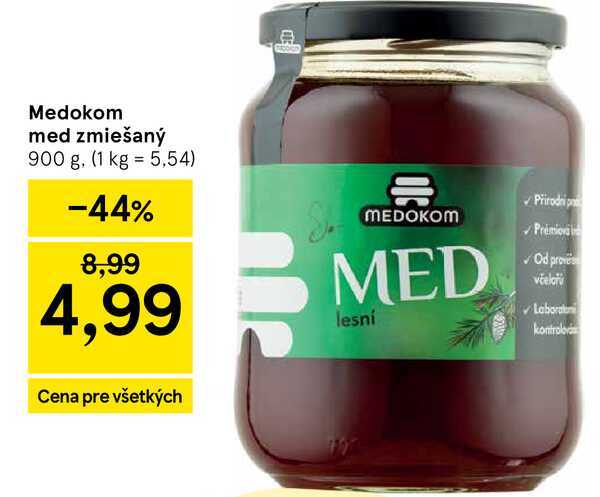 Medokom med zmiešaný 900 g