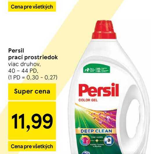 Persil prací prostriedok viac druhov 40-44 PD