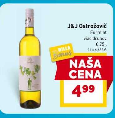 Furmint viac druhov 0,75 l