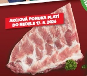Bravčové rebierka z bôčika