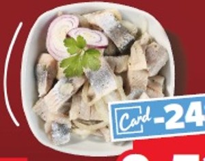 Matjesové rezy s cibuľou