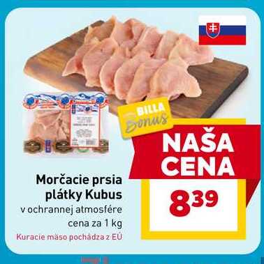 Morčacie prsia plátky 1 kg 