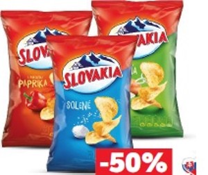 Slovakia Zemiakové lupienky