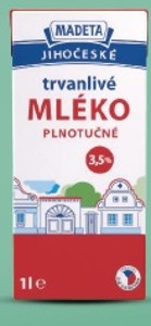 Madeta Trvanlivé mlieko
