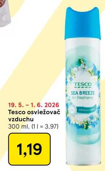 Tesco osviežovač vzduchu 300 ml
