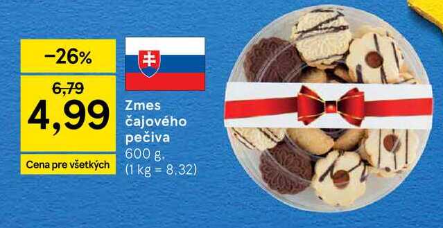 Zmes čajového pečiva 600 g