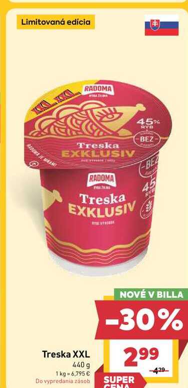 RADOMA Treska XXL 440 g