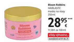 Bloom Robbins HAIRLASTIC maska na vlasy, 250 ml