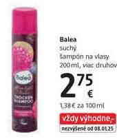 Balea suchý šampón na vlasy, 200 ml