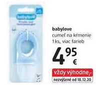 babylove cumel na kŕmenie, 1 ks