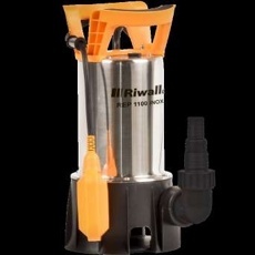 RIWALL PRO UNIVERZÁLNE PONORNÉ KALOVÉ ČERPADLO REP 1100 INOX