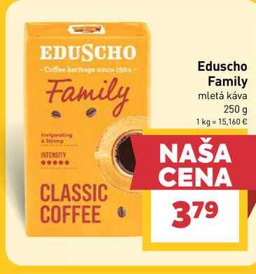 Eduscho Family mletá káva 250 g