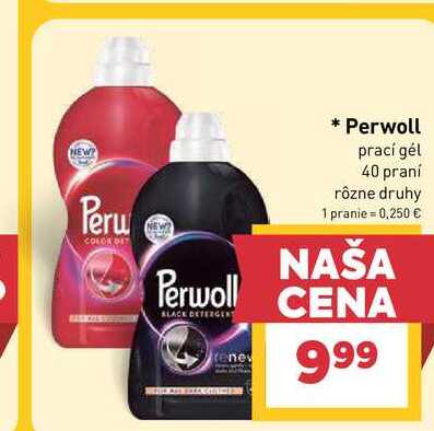 Perwoll prací gél 40 praní