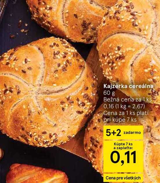 Kajzerka cereálna 60 g
