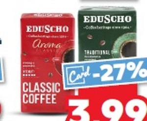 Eduscho Mletá káva v akcii