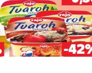 Rajo Ochutený tvaroh