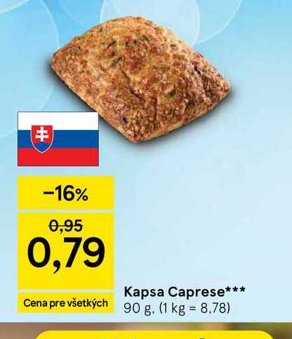 Kapsa Caprese 90 g