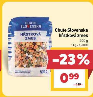 Chute Slovenska hŕstková zmes 500 g
