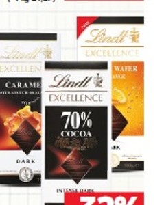 Lindt Excellence čokoláda