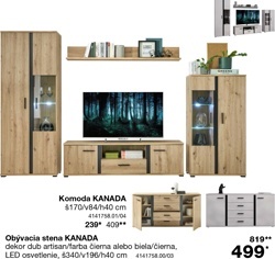 Obývacia stena KANADA