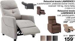 Relaxačné kreslo LAWRENCE I