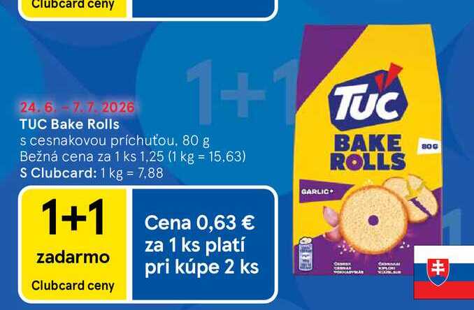 TUC Bake Rolls 80 g