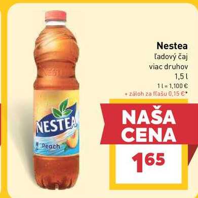 Nestea Ľadový čaj viac druhov 1,5l