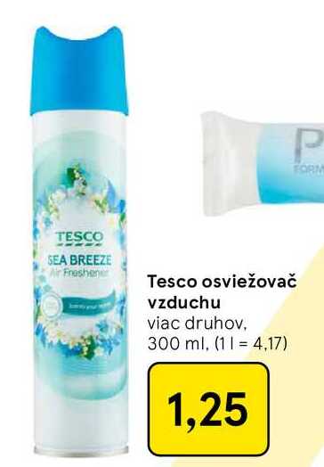 Tesco osviežovač vzduchu viac druhov, 300 ml
