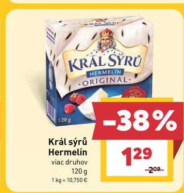 Král Sýrů 120 g