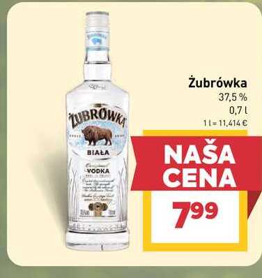 Żubrówka 37,5% 0,7l