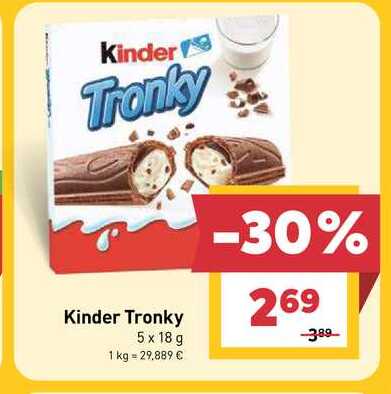 Kinder Tronky 5 x 18 g