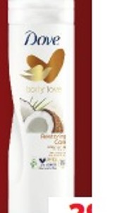 Dove Telové mlieko