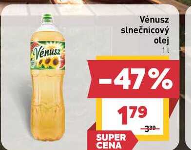 Vénusz slnečnicový olej 1l v akcii