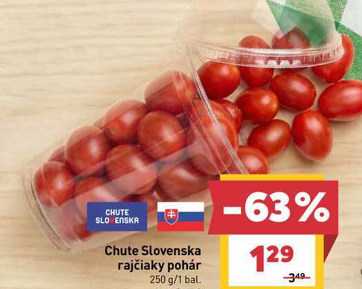 Chute Slovenska rajčiaky pohár 250 g/1 bal.