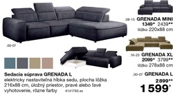 Sedacia súprava GRENADA MINI