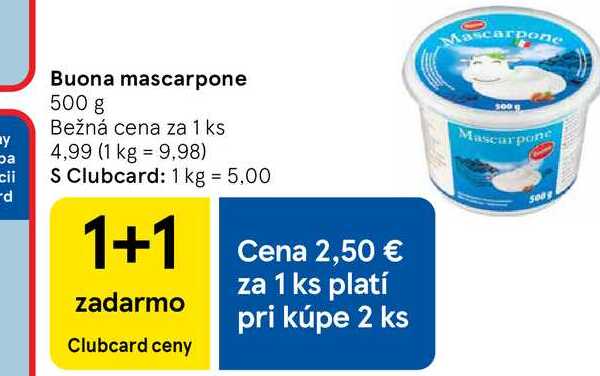 Buona mascarpone 500 g