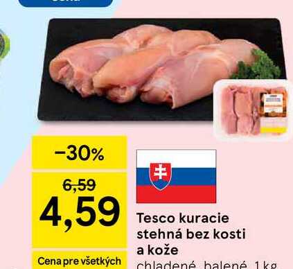 Kuracie stehná bez kosti a kože 1kg