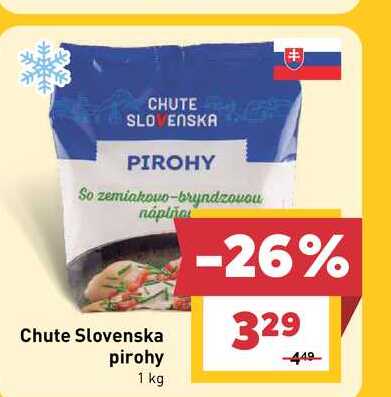 Chute Slovenska pirohy 1 kg
