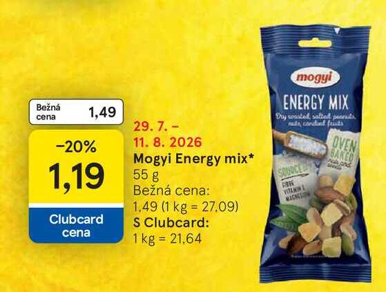 Mogyi Energy mix 55g